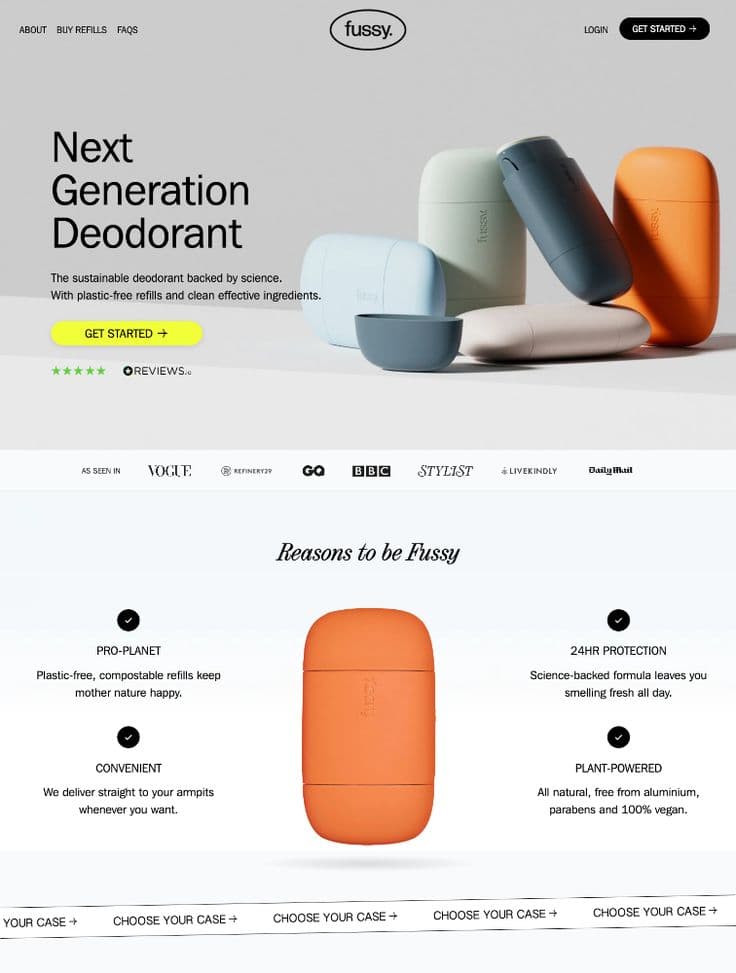 preview landing page